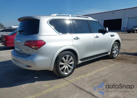 2013 Infiniti Qx56 z USA, uszkodzony, nr VIN JN8AZ2NF3D9550365